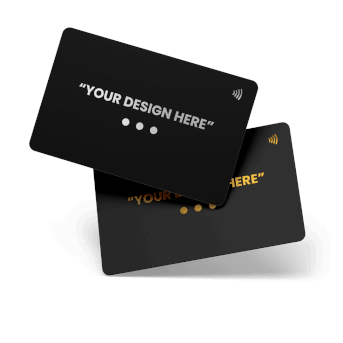 Contactless business card v1ce metal