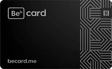 Digital business cards - metal - Becard - Ad Kraft