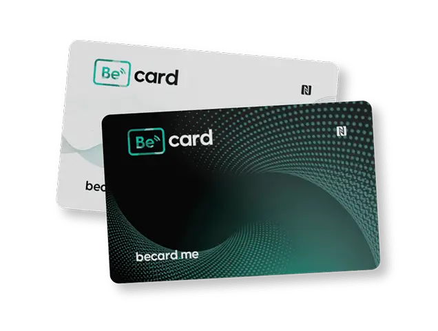 Digital business cards what is Becard -  Ad Kraft